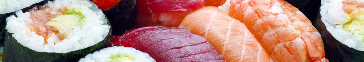 Eating Ramen Sushi at Ramen Maruya restaurant in Los Angeles, CA.